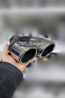 76lık çiftli egzoz-egsoz-egzos ucu başlığı kafa