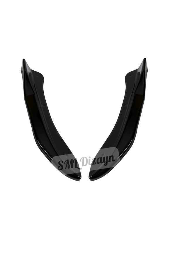 BMW G20 Pre-LCI Arka Tampon Yan Flap Seti Satin Al – Parlak Siyah M Performance