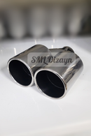 90lık çiftli egzoz ucu