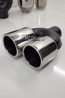 90lık çiftli egzoz-egsoz-egzos ucu başlığı kafa