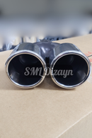 90 mm çiftli egzoz-egsoz-egzos ucu başlığı kafa