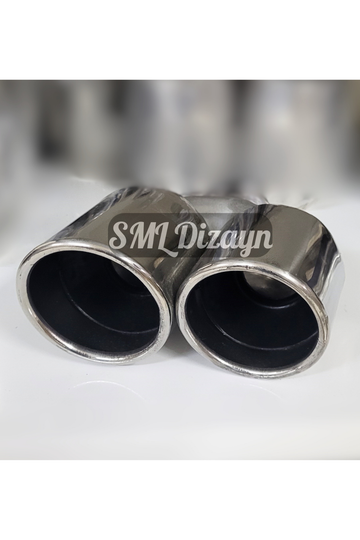 90lık çiftli egzoz-egsoz-egzos ucu başlığı kafa