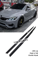 F30 Yan Marşpiyel Lipi-Bıçağı Plastik Parlak Siyah 2012-2018-11