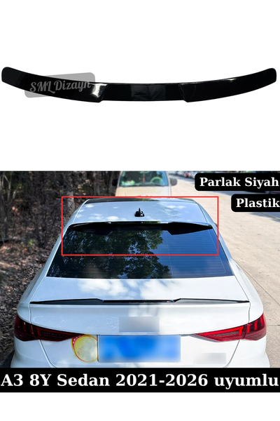 a3 8y cam üstü spoiler