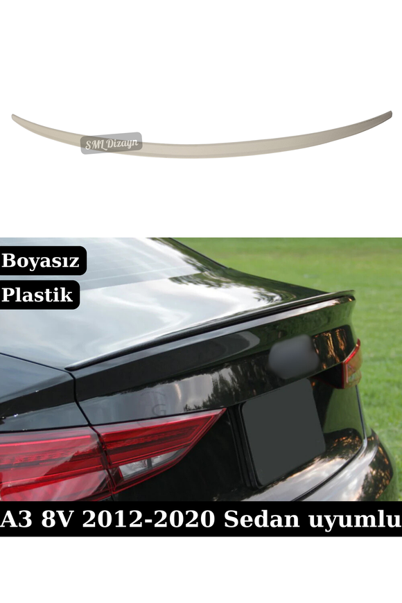 a3 sedan spoiler