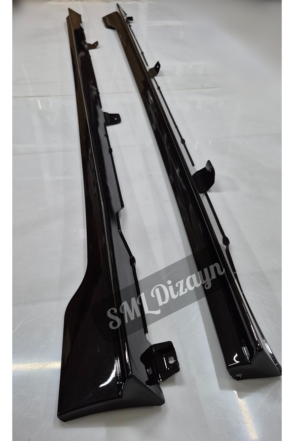side skirts lip for audi a3 8v