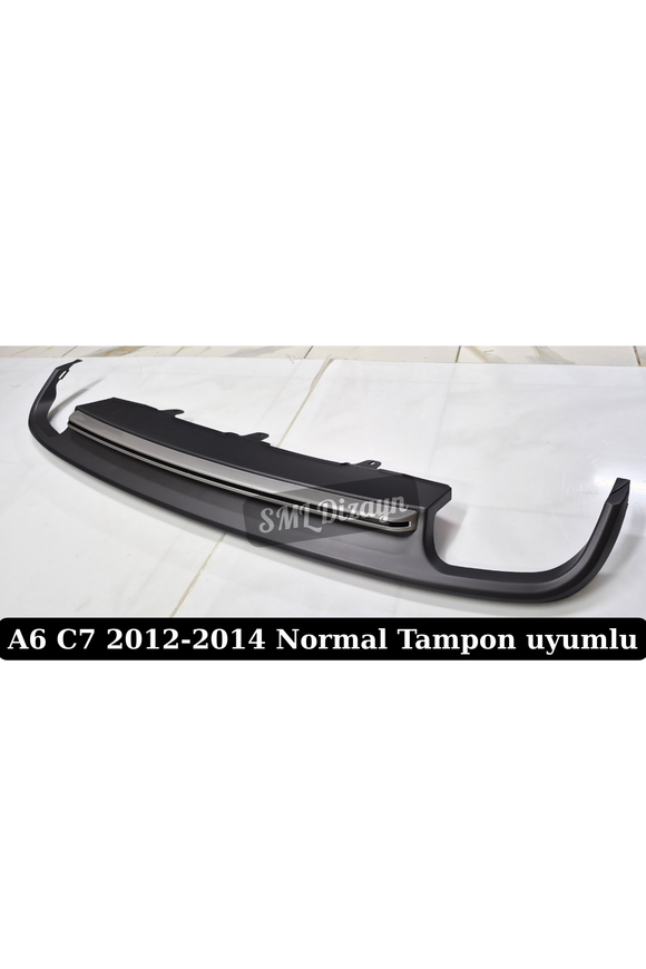 Rear Diffuser for 2012-2013-2014 audi a6 c7