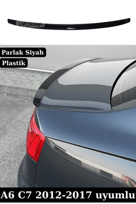 audi a6 c7 bagaj üstü spoiler