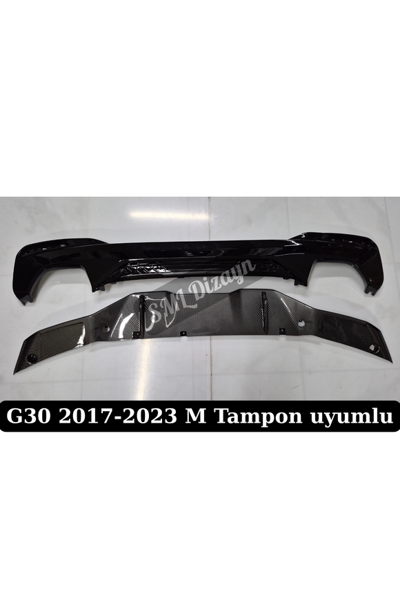 rear diffuser lip for bmw g30 