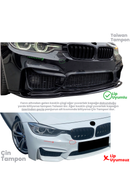 F30-F80 M3 Front Lip-Additional (Compatible with F30 to F80 Conversion Front Bumpers) Plastic 2012-2018-4