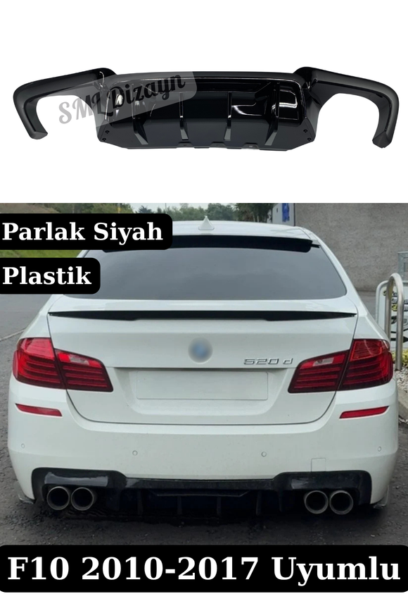 bmw f10 arka difüzör