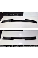 F36 Cam Üstü Spoiler 2014-2020 Parlak Siyah F36 Tavan Spoyler Spoylır Çıta Plastik-5