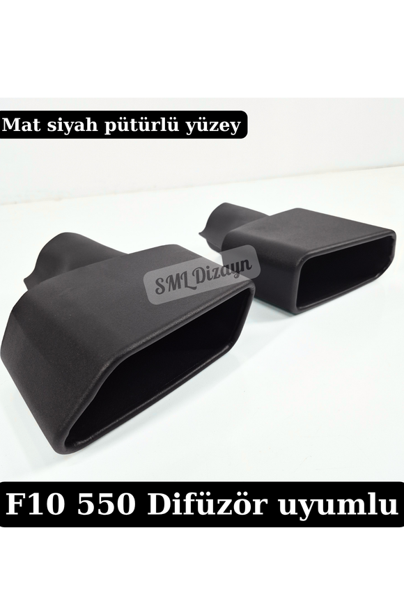 bmw f10 550i egzoz ucu