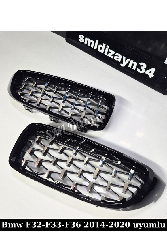 front diamond grill for bmw f32-f33-f36 