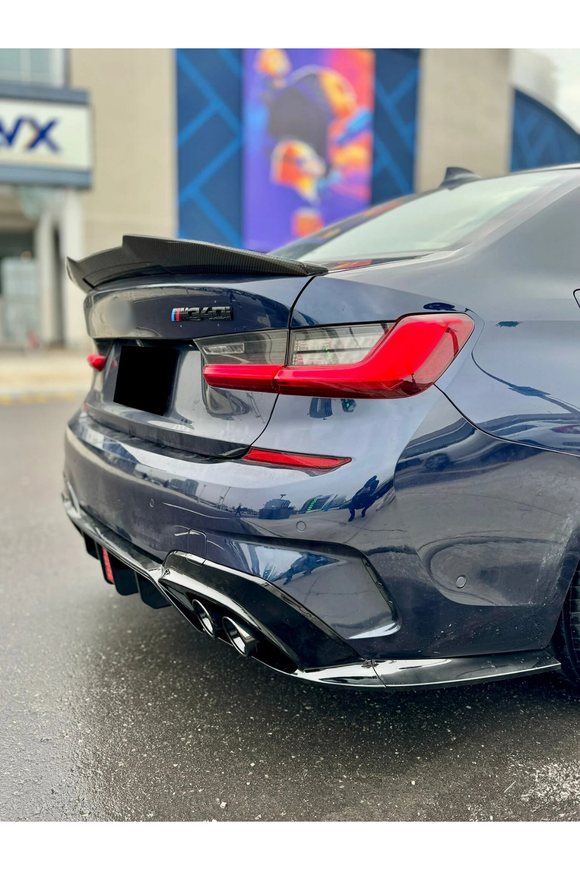 rear trunk spoiler for bmw g20