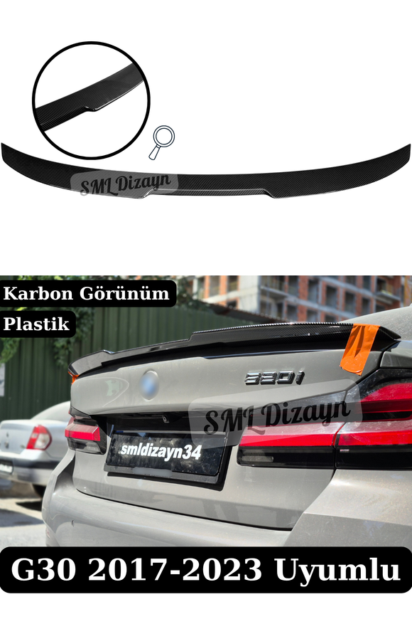 g30 karbon yarasa spoiler
