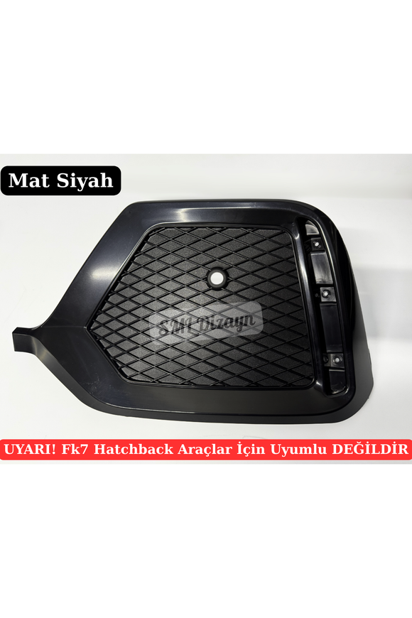 civic fc5 typer arka sis kapağı