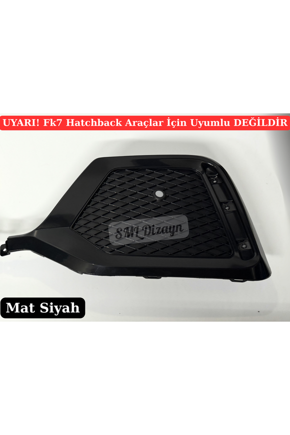 rear bumper side covers for civic 10th gen sedan typer bumper