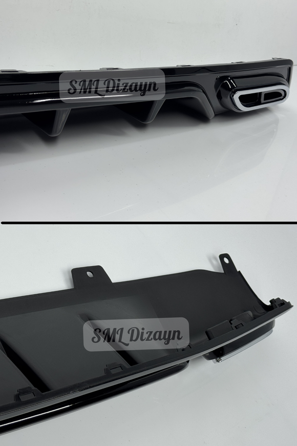 rear diffuser for honda civic 10th gen sedan