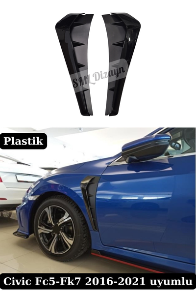 civic fc5 çamurluk venti