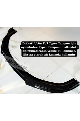 civic fc5 typer ön lip