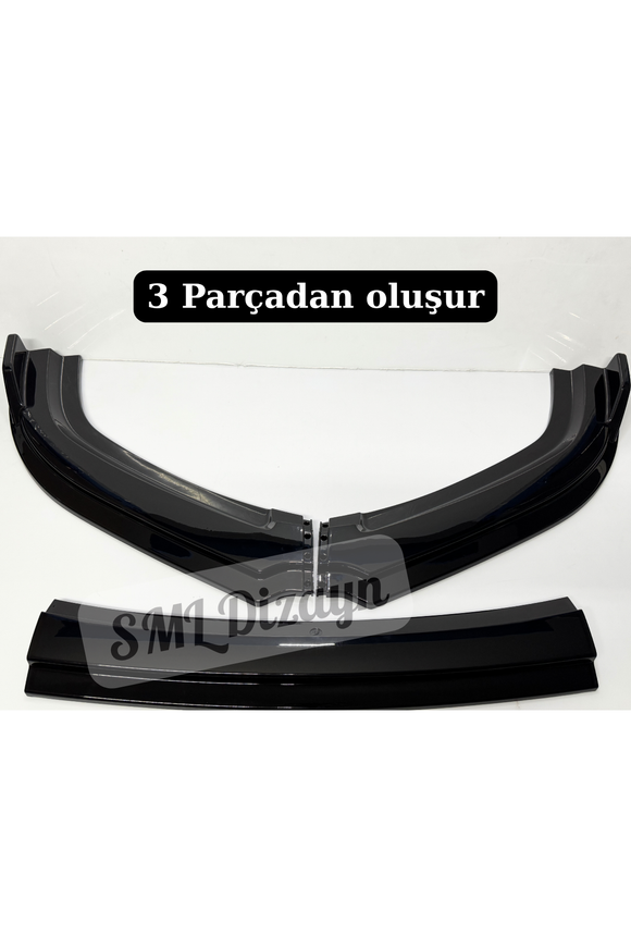 front lip splitter for honda civic 10th gen sedan