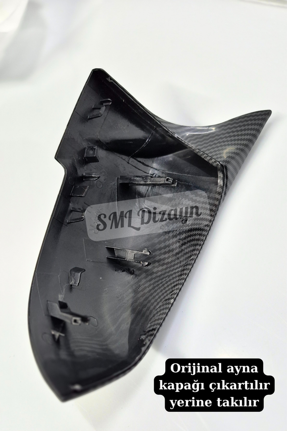 f20 karbon yarasa ayna kapağı