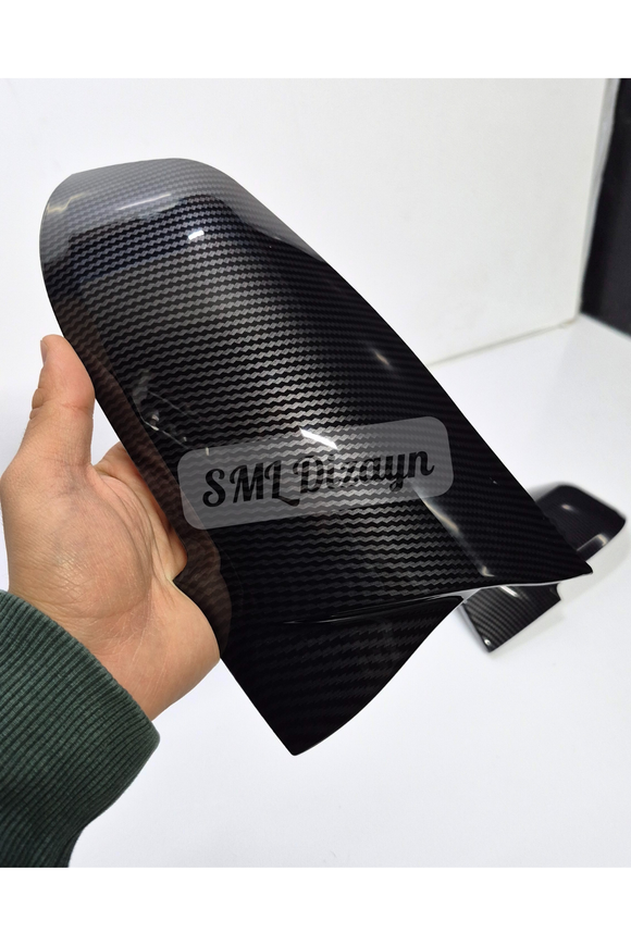 f33 karbon yarasa ayna kapağı