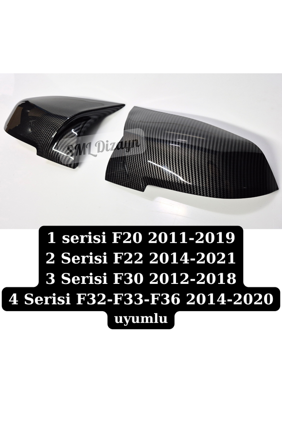 f36 karbon yarasa ayna kapağı