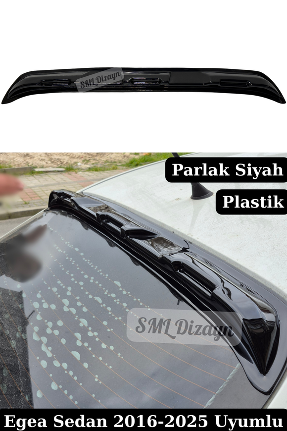 fiat egea cam üstü spoiler