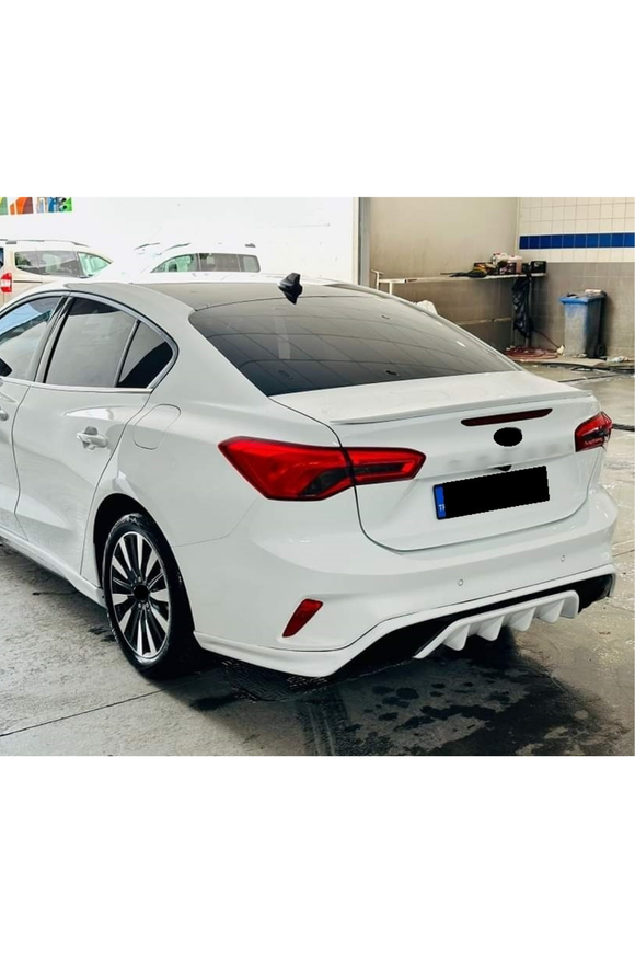 ford focus 4 sedan arka ek tampon difüzör difizör difrizör difrüzör