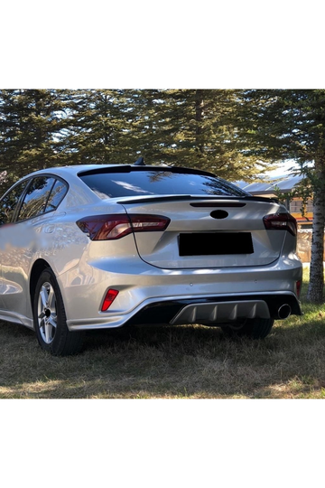 ford focus 4 sedan arka ek tampon difüzör difizör difrizör difrüzör
