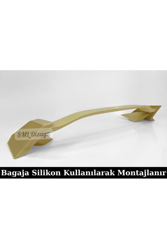 Ford Focus MK4 Sedan 2019-2025 custom fitted unpainted primed ABS plastic high profile rear trunk wing spoiler