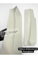 PS Style Rear Wing Spoiler Kit for Ford Transit/Tourneo Custom 2012-2023 Twin Door Models