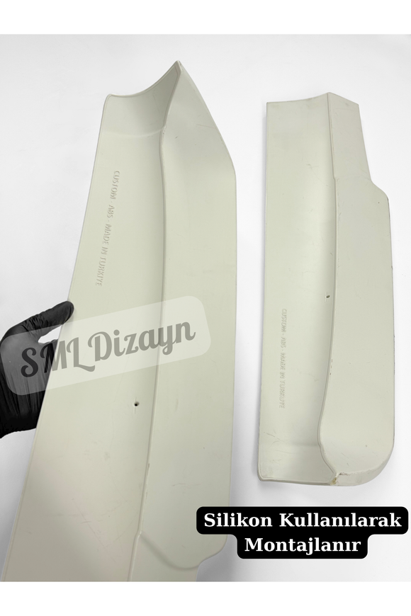 PS Style Rear Wing Spoiler Kit for Ford Transit/Tourneo Custom 2012-2023 Twin Door Models