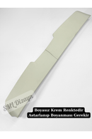 Rear Twin Door Roof Spoiler PS Style for Ford Transit Custom (2012-2023) - Primed ABS