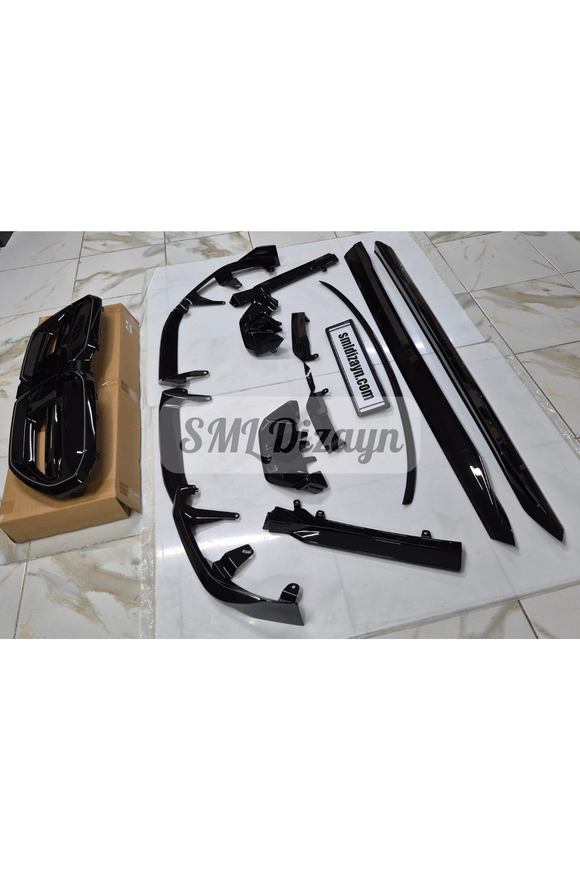 2024-2025-2026 bmw g60 aero kit with grill