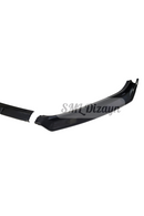 Golf 7.5 Ön Lip Ek 3 Parça Siyah Plastik 2017-2020-3