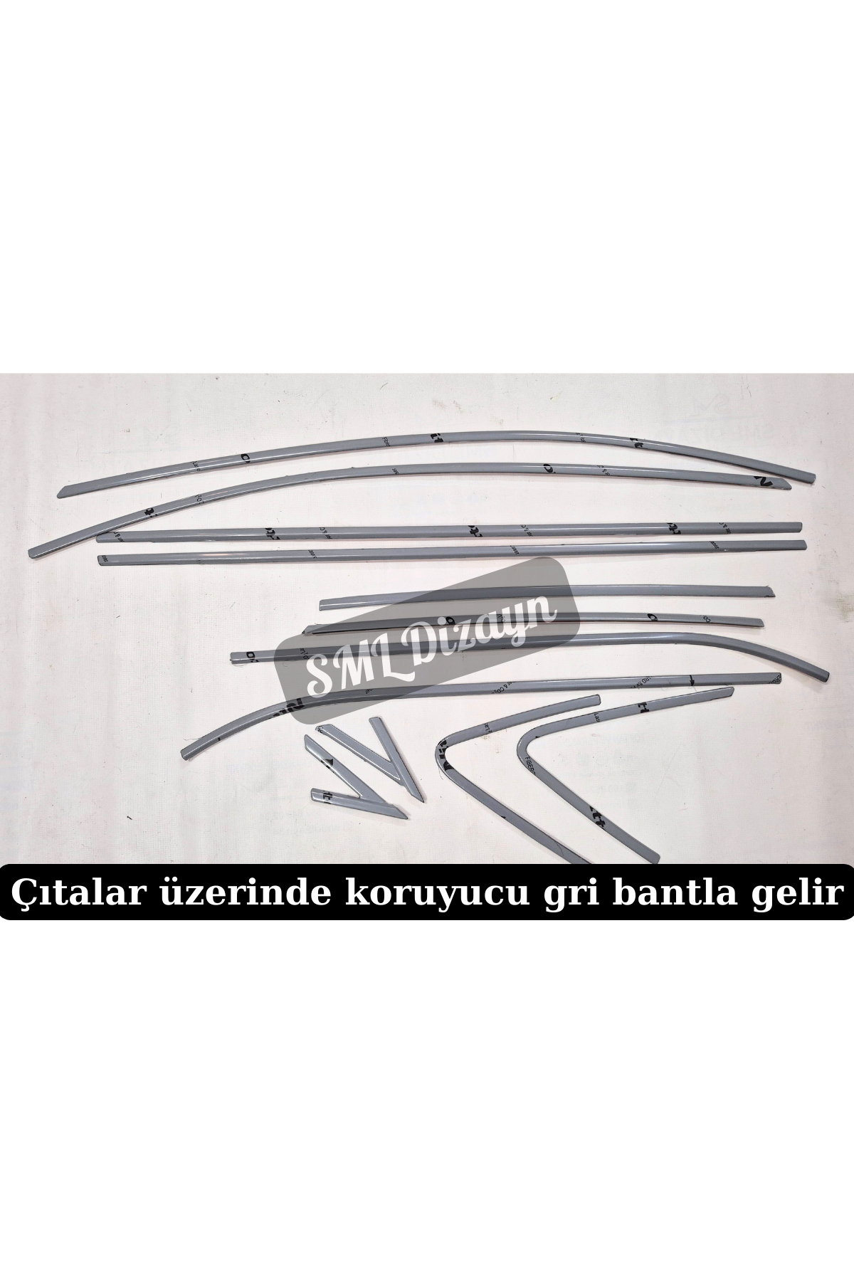 leon mk3-mk3.5 krom cam çıtası