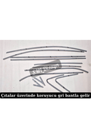 leon mk3-mk3.5 krom cam çıtası