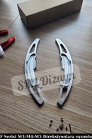 F Serisi M3-M4-M5 Vites Kulakçık Direksiyon Kulakçığı Pedalı Paddle Shift-5
