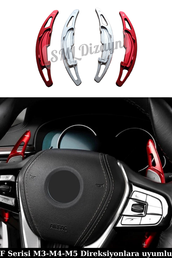 F Serisi M3-M4-M5 Vites Kulakçık Direksiyon Kulakçığı Pedalı Paddle Shift