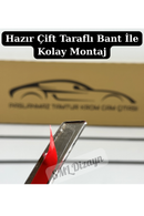megane 4 krom cam çıtası