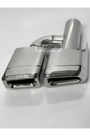 c63 exhaust tips for mercedes w205 c205 s205