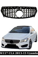 mercedes w117 cla gtr ön panjur gümüş