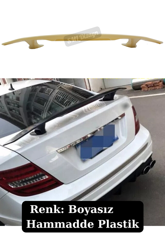 mercedes w204 spoiler