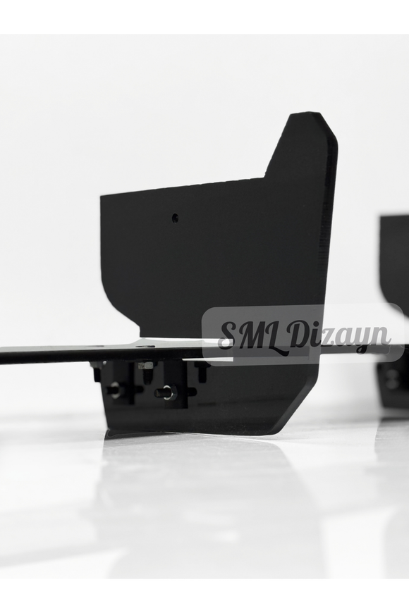 rear diffuser splitter for passat b8 sedan