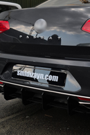 rear diffuser splitter for passat b8 sedan