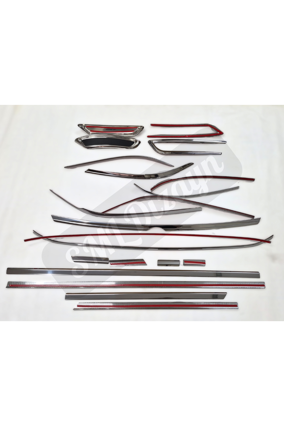 chrome trims for volkswagen passat b8 