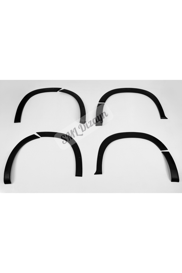 Upgrade your Rifter, Partner, Doblo, Combo, Berlingo & Proace with a Textured Matte Black Fender Flare Set. Durable ABS plastic, easy tape-on installation!